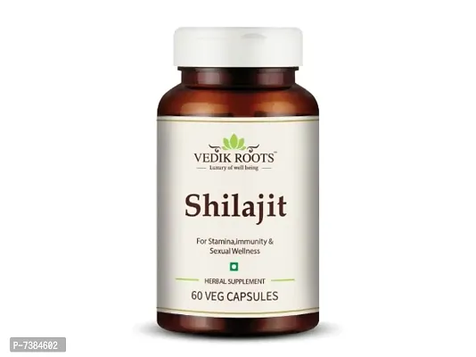 Vedikroots Shilajit Capsules 60 Nos.