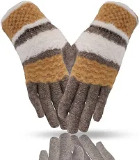 Northern Miles Multicolor Winter Gloves For Women Pack of 2-thumb1