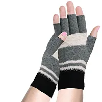 Northern Miles Multicolor Fingerless Winter Gloves For Women Pack of 6-thumb4