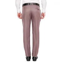 ROCKSY Men's Relaxed Fit Formal Trousers-thumb3