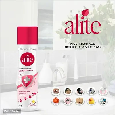 Alite Multi Surface Disinfectant Spray For Killing Bacteria  Viruses (170g Each Pack of 2)-thumb2