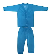 U-Light? Thermal Night Suit - Full Sleeves, Printed, Collared Neck, Winter Wear for Girls, Boys-thumb1