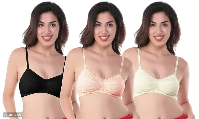 U-Light? Bra for Women Combo Full Coverage Pack of 2,3,6-thumb0