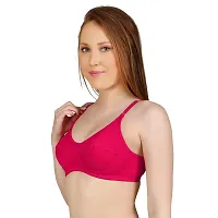 U-Light? Payal Non Padded Non Wired Full Coverage Cotton Bra-thumb2