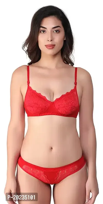 U-Light? Jhilmil Bridal Bra and Panty Set for Women | Lingerie Set for Women | Beautiful Combo of Lingerie Set