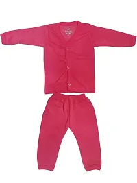 U-Light? Thermal Night Suit - Full Sleeves, Printed, Collared Neck, Winter Wear for Girls, Boys-thumb2