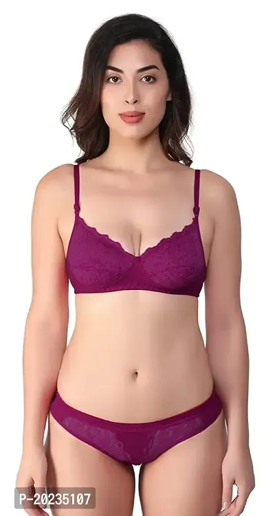 U-Light? Jhilmil Bridal Bra and Panty Set for Women | Lingerie Set for Women | Beautiful Combo of Lingerie Set