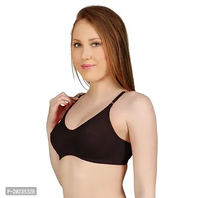 U-Light? Payal Non Padded Non Wired Full Coverage Cotton Bra-thumb2