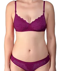 U-Light? Jhilmil Bridal Bra and Panty Set for Women | Lingerie Set for Women | Beautiful Combo of Lingerie Set-thumb2