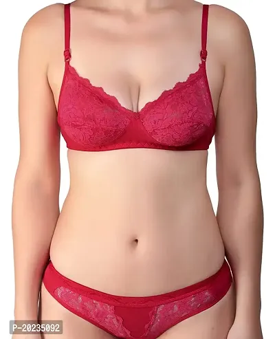 U-Light? Jhilmil Bridal Bra and Panty Set for Women | Lingerie Set for Women | Beautiful Combo of Lingerie Set-thumb3