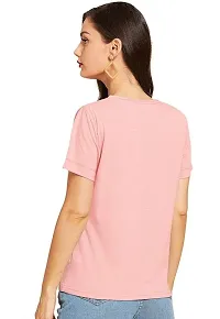 Elegant Cotton Printed Tshirt For Women-thumb1