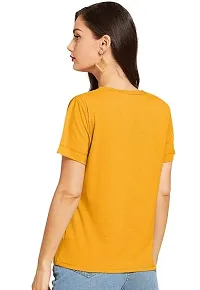 Elegant Cotton Printed Tshirt For Women-thumb1