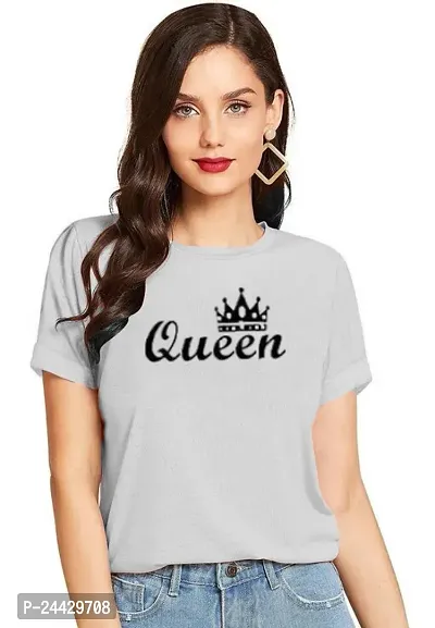 Classic Cotton Printed T-shirt For Women