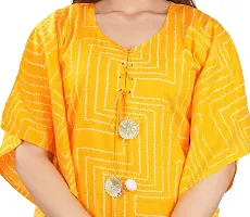 Shama Fashion Women Rayon Printed Kaftan Kurta Kurti Mustared 3XL-thumb4