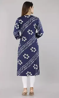 Women Rayon Printed Embroidery Straight Kurta-thumb2