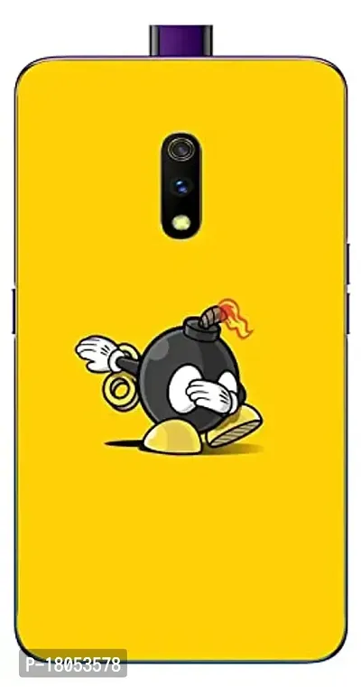 AC ADITI CREATIONS Printed Backcover Mobile for Realme X Back Case S.N=154