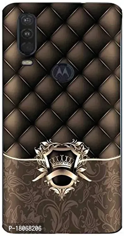 AC ADITI CREATIONS Mobile Backcover for Motorola One Action Back Case Cover