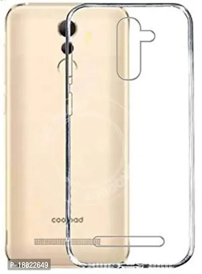 AC ADITI CREATIONS (TPU) Transparent Back Cover for Coolpad Mega 5A