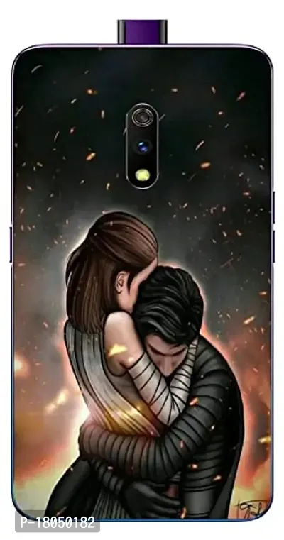 AC ADITI CREATIONS Printed Backcover Mobile for Realme X Back Case S.N=071