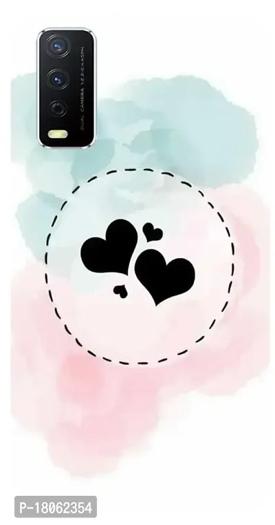 Ac Aditi Creations Creations Silicone Designer Printed Back Cover for Vivo Y20i S.N174