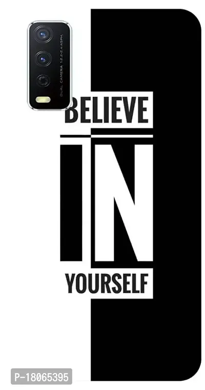Ac Aditi Creations Creations Silicone Designer Printed Back Cover for Vivo Y12s S.N97