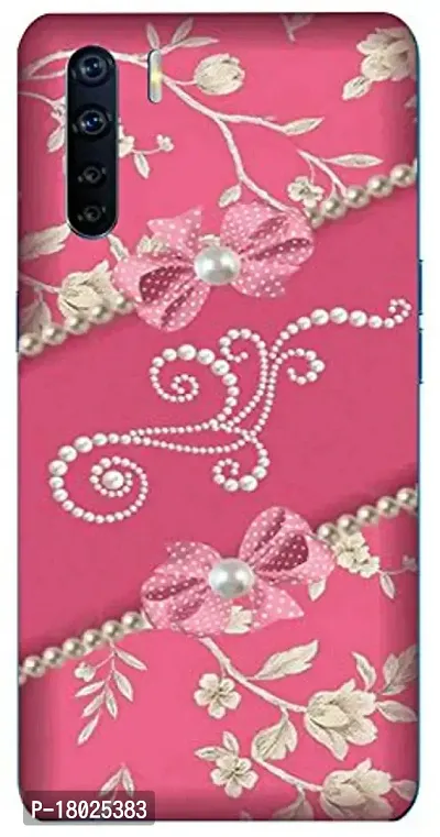 AC ADITI CREATIONS Designer Printed Backcover for Oppo A91-thumb0