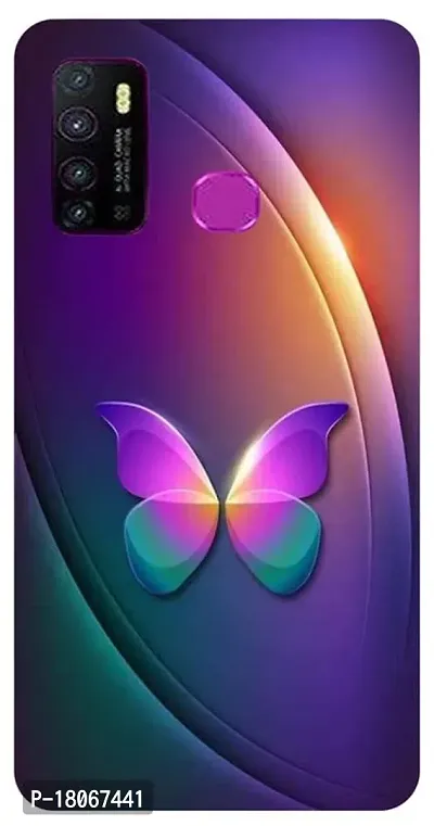 Ac Aditi Creations Creations Silicone Designer Printed Back Cover for Infinix Hot 12 Play S.N135-thumb0