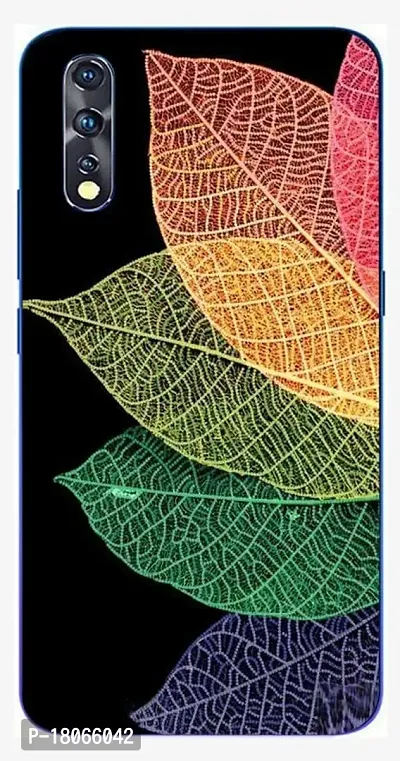 Ac Aditi Creations Creations Silicone Designer Printed Back Cover for Vivo Z1x S.N59