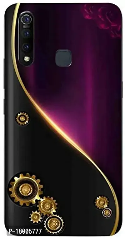 AC ADITI CREATIONS Printed Back Cover for Vivo Z5X-thumb0