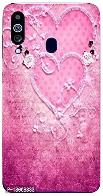 AC ADITI CREATIONS Printed Back Cover for Samsung Galaxy A60-thumb0