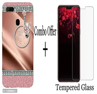 AC ADITI CREATIONS Printed Back Cover with Tempered Glass (Combo Offfer) for Oppo Realme2Pro,Oppo A5s,Oppo A5,Oppo Realme2-thumb0