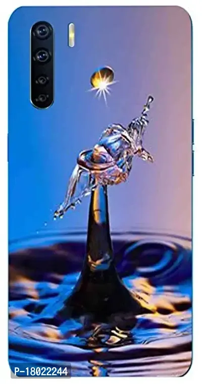 AC ADITI CREATIONS Designer Printed Backcover for Oppo A91