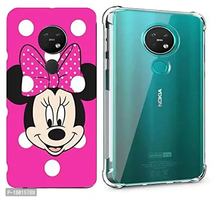 AC ADITI CREATIONS Printed N Transparent Backcover (Combo Offer) for Nokia 7.2