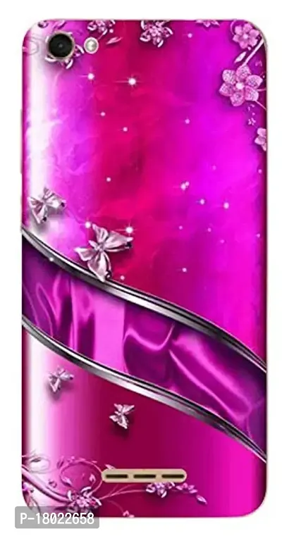 AC ADITI CREATIONS Designer Printed Backcover for Lava Z61