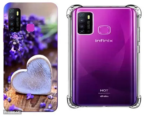 AC ADITI CREATIONS Printed N Transparent Backcover (Combo Offer) for Infinix Hot 9 Pro