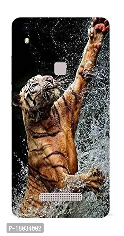 AC ADITI CREATIONS Silicon Printed Backcover for Lava Z80