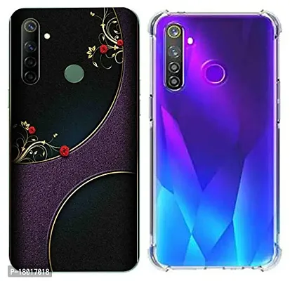 AC ADITI CREATIONS Printed N Transparent Backcover (Combo Offer) for Realme Narzo 10