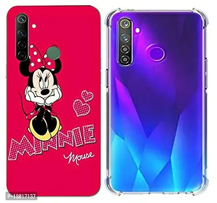 AC ADITI CREATIONS Printed N Transparent Backcover (Combo Offer) for Realme Narzo 10-thumb0