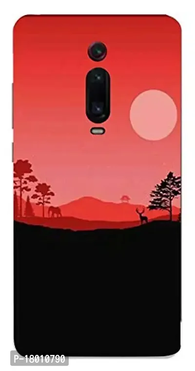 AC ADITI CREATIONS Designer Printed Backcover for Mi K20