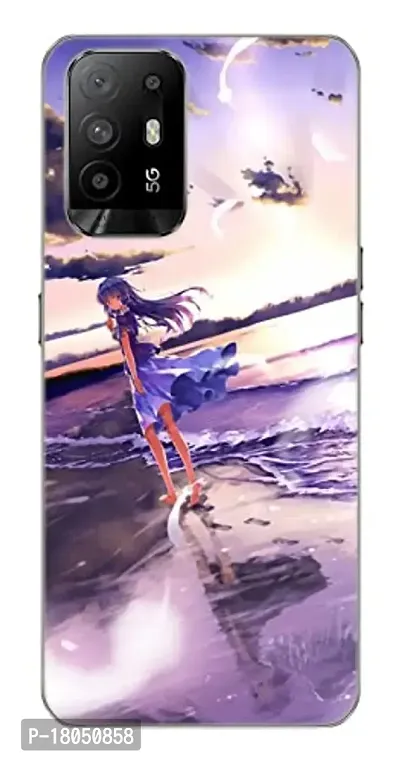 AC ADITI CREATIONS Backcover for Oppo F19 S.N 80