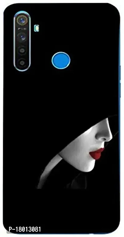 AC ADITI CREATIONS Mobile Backcover for Realme 5 Back Case Cover-thumb0