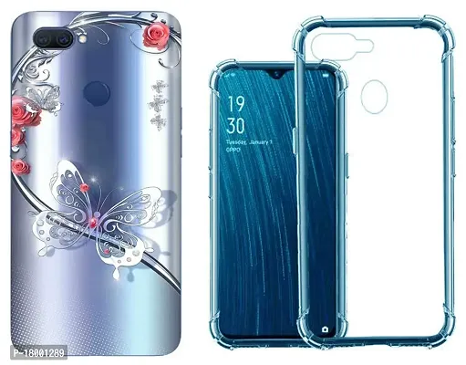 AC ADITI CREATIONS Printed N Transparent Backcover (Combo Offer) for Oppo A11K