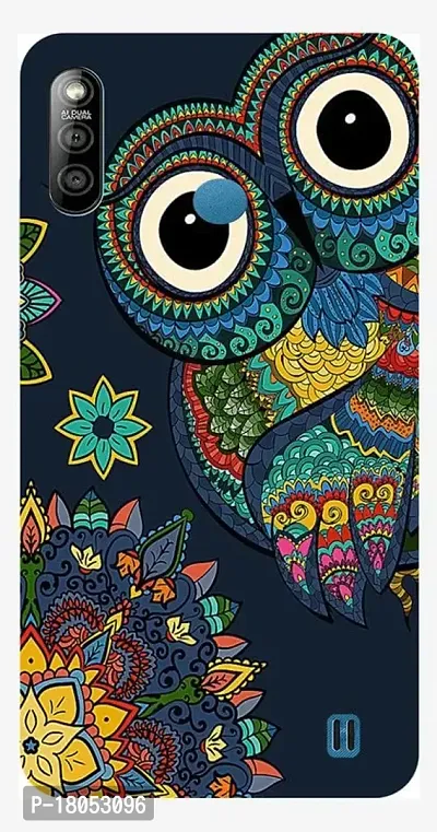 Ac Aditi Creations Creations Silicone Designer Printed Back Cover for Lava X2 S.N58