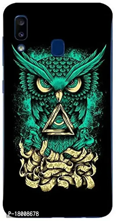 AC ADITI CREATIONS Mobile Backcover for Samsung Galaxy A20 Back Case Cover