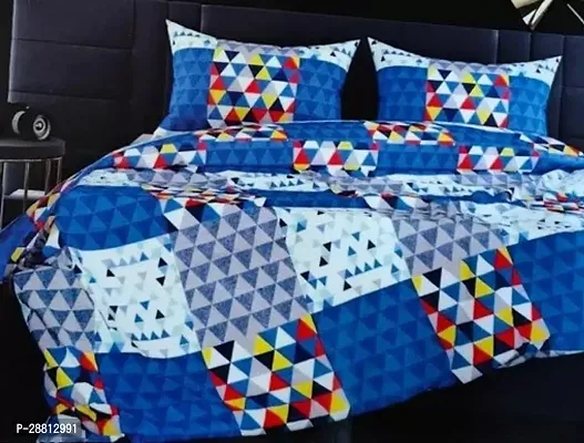 Classic Cotton Bedsheet with Pillow Covers