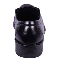Men's Black Solid Synthetic Leather Slip on Formal Shoes-thumb2