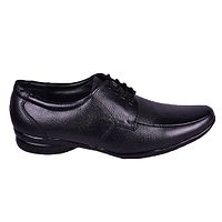 Genuine Leather Black Formal Lace Up Shoes-thumb1