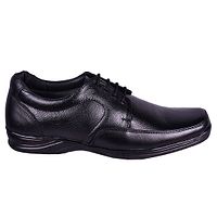 Genuine Leather Black Formal Lace Up Shoes-thumb1