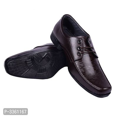 Brown Formal Lace Up Shoes For Men-thumb0