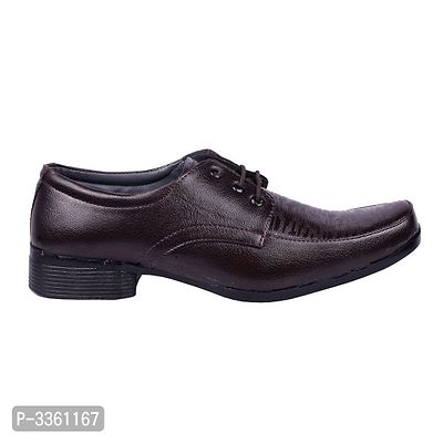 Brown Formal Lace Up Shoes For Men-thumb3